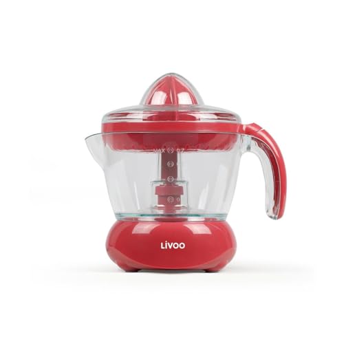 Livoo - Presse-agrumes électrique DOD131RC, Rouge Chili