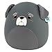 Squishmallows Original 20in Herschel The Black and Grey Senior Dog – Official Jazwares Plush (Jumbo)