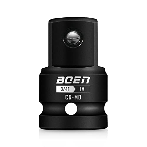 Adapter-Set 1/2 Auf 3/8 Zoll & 3/8 Auf 1/2 - Chrom-Molybdän Stahl, Für Schlagschrauber & Ratschen