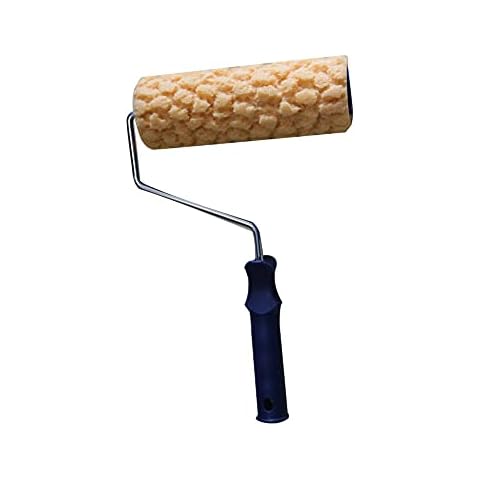 Auniwaig Embossing Seaweed Cotton Paint Roller Brush for Household Wall Painting Roller M90 Painting Roller DIY Wall Decoration Art Paint Tools Cover