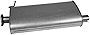 Walker Exhaust Quiet-Flow SS 21438 Direct Fit Exhaust Muffler