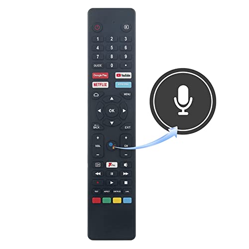 VINABTY Replacement Voice Remote Control RM-C3250 fit for JVC TV/Logik TV LOGIKA21 LT-32CA690 LT-32CA790 LT-40CA790 LT-40CA890 LT-43CA790 LT-43CA890 LT-50CA890 LT-55CA890 LT-58CA810 LT-65CA890 - Image 2