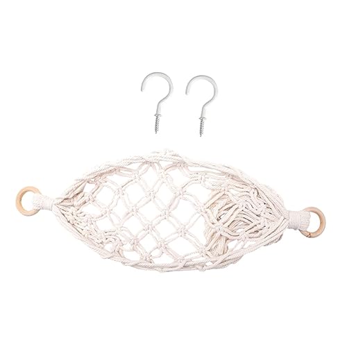 Cabilock 1Set Creative Hanging Fruit Vegetable Hammock Sturdy Woven Storage Basket for Saving Design for Home Organization and Efficient Produce Storage