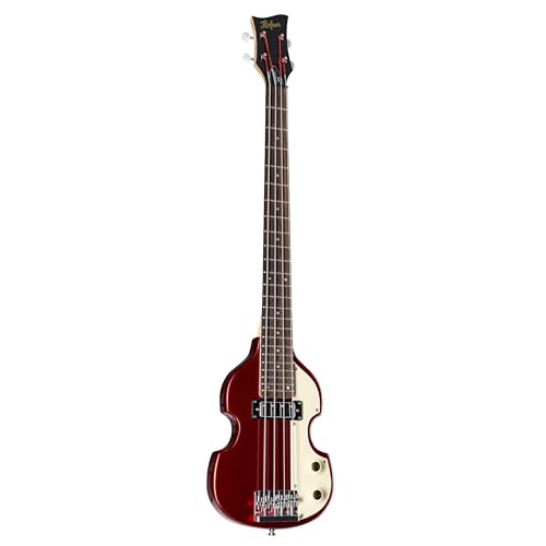 Amazon | Hofner Shorty Violin Bass Red エレキベース | エレキベース