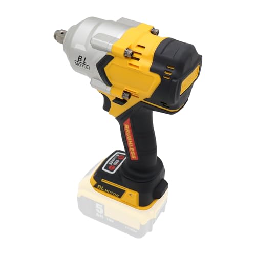 FSYO BL1000 Cordless Impact Wrench Replacement-for-dewalt-rotary hammer, 1/2" Drive, 1000Nm Torque, Brushless Motor, LED Light, 4-Stage Torque Settings, (No Battery/Charger Included) by FSYAO - Image 5