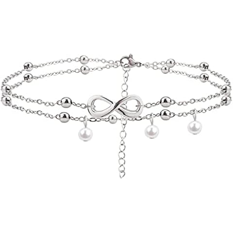 Jude Jewelers Stainless Steel Anklet Cover