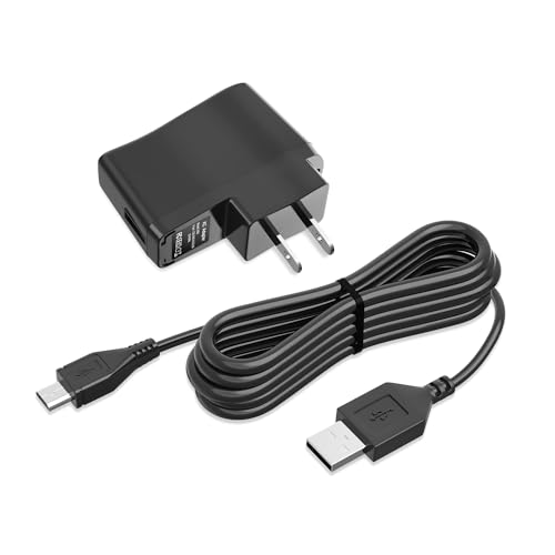 PKPower 5V 1A USB AC/DC Charger for IRULU JHD-AP006U-050100BB-2 W/Micro USB Cable