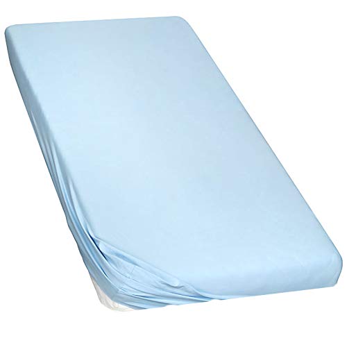 Moon-Luxury Topper Spannbettlaken Jersey Stretch Spannbetttuch Boxspringbett 97{7fe479daa76f68ce3a1b626f01939b9ba6f4e8376c798ca3c9950180c3a6616b} Mako-Baumwolle 3{7fe479daa76f68ce3a1b626f01939b9ba6f4e8376c798ca3c9950180c3a6616b} Elastan 230g/m²-hellblau-180x200-200x220 Moon-Luxury Topper Spannbettlaken Jersey Stretch Spannbetttuch Boxspringbett 97{7fe479daa76f68ce3a1b626f01939b9ba6f4e8376c798ca3c9950180c3a6616b} Mako-Baumwolle 3{7fe479daa76f68ce3a1b626f01939b9ba6f4e8376c798ca3c9950180c3a6616b} Elastan 230g/m²-hellblau-180x200-200x220
