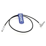Eonvic 00B 5 Pin Male to Male Straight to Right Angle Audio Cable for RED V-Raptor RED Komodo-X for RED DSMC3 5-Pin to Dual XLR Adapter