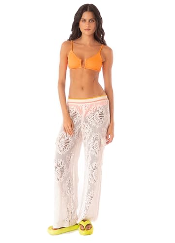 Maaji - Flowery Crochet Ginevra Pants, Beach Vacation Clothes for Women, Beach Essentials, Stylish Pants for Women3