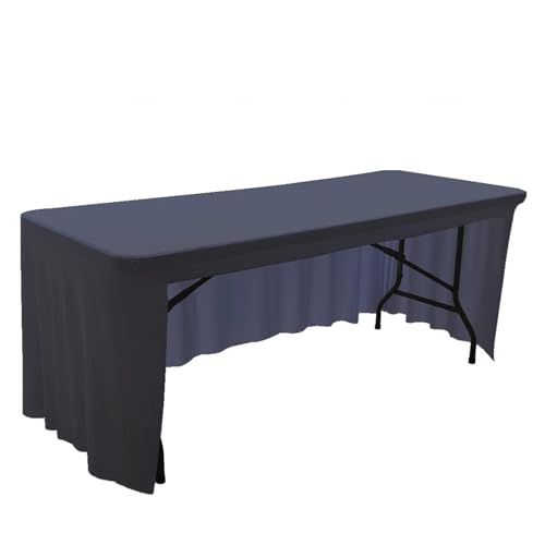 Nappe rectangulaire en Spandex extensible 6ft pour table événement