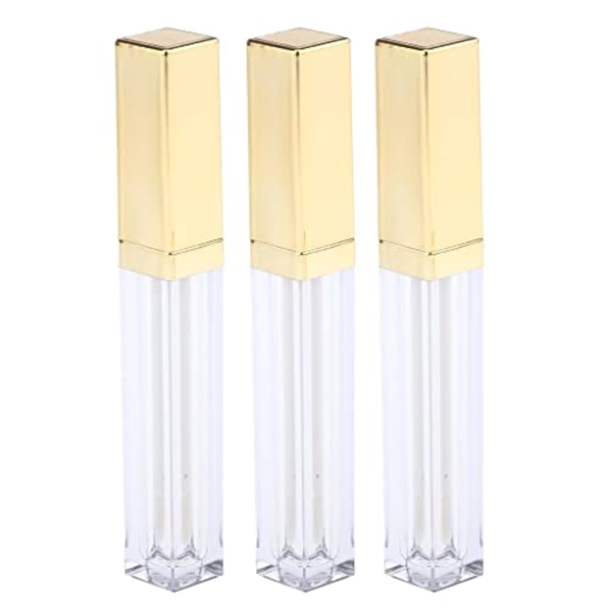 3pcs Refillable Lip Gloss Tube Cosmetic Bottle Set