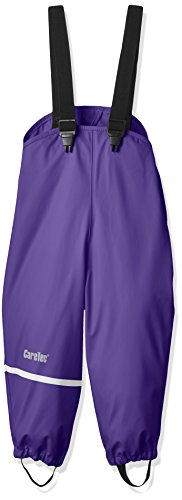 CareTec Pantalones Impermeable Unisex Niños, Morado (Purple), 104