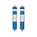 Max Water –100 GPD 2 PACK Membrane Reverse Osmosis Membrane – RO Membrane 100 GPD Water Filter Replacement Fits Under Sink Reverse Osmosis Drinking Water Purifier System