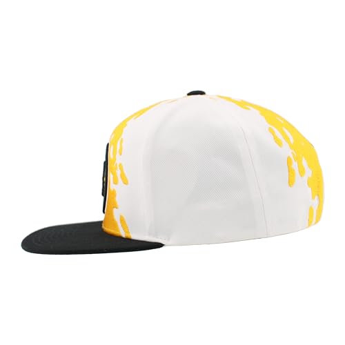 Image of ZHATS NHL Unisex-Adult NHL Officially Licensed Adjustable Snapback Hat Flat Bill Z11 Retro Paintbrush