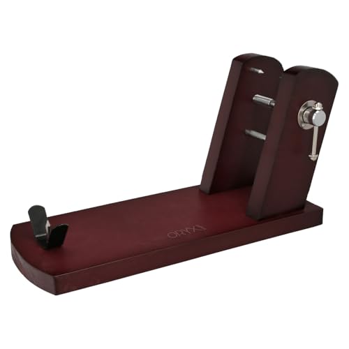 Soporte jamón - soporte ajustable para jamón, fabricado en acero inoxidable, con base antideslizante y fácil montaje, ideal para cortes precisos.