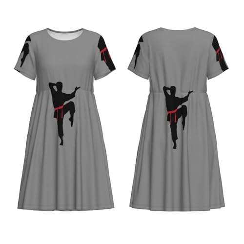Robe d'été karaté décontractée pour vos sorties et vacances ensoleillées