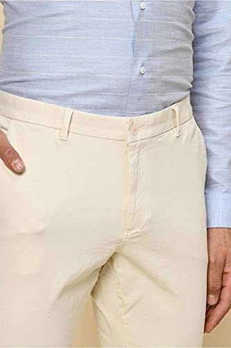 Image of Blackberrys Men's Cotton Blend Slim Casual Trousers