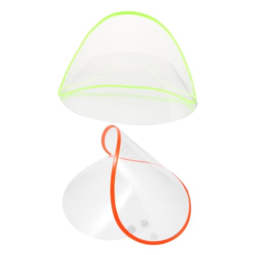 Ipetboom Raincoat Hat Brim Small Shield for Raincoat Hood Plastic Face Protection Rain Hat Accessory Waterproof