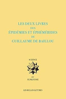 Paperback Les Deux Livres Des Epidemies Et Ephemerides [Latin] Book