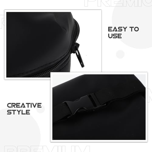 Porta pañuelos lateral para coche Amosfun con base de succión para asiento 4