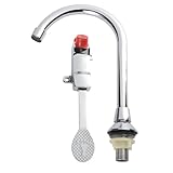 Robinet de cuisine - la pédale est facile et pratique, pratique, rinçage en accéléré, rapide, robinet à tréfilage