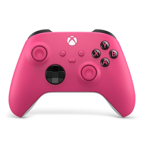 Xbox Wireless Gaming Controller | Deep Pink | Console, PC, & Android | Textured Grip | Wireless, Bluetooth, USB-C Connectivity