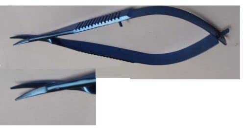 Castroviejo Micro Scissors Curved Pointed Tip 11 mm blades TT