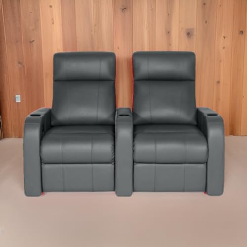 Image of Lofty Dreams Electric Recliner Sofa 2 Seater - Sleek Design, Plush Support, Durable Build, and 5-Year Warranty for Enhanced Comfort