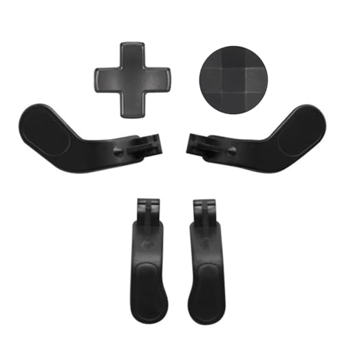 Image of 6 in 1 Elite Controller Paddles for Xbox Elite Series 2 Core Controller Metal Paddles for Xbox One Elite Series 2 Controller Paddles with 2 D-Pad for Xbox One Elite 1 Controllers (Black) [video game]