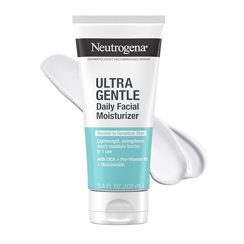 Neutrogena Face Moisturizer Ultra Gentle Daily Face Moisturizer for Sensitive Skin with Vitamin B3,...