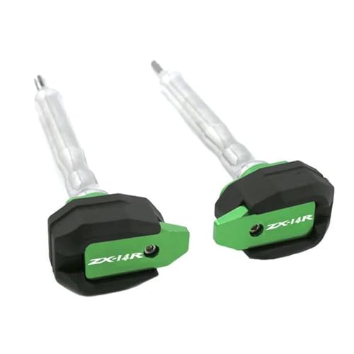 Motorrad Absturzsicherung Rahmen Für Kawasaki Für NINJA1400 GTR1400 ZX-14R ZZR1400 2010-2018 CNC Fallende Schutz Rahmen Slider Verkleidung Schutz Crash Protector Crash Pad Protector(11)