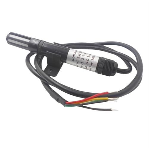 Capteur BME280 I2C de température résistant aux parasites avec son câble blanc blindé