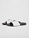 Nike Unisex Benassi JDI Sport Sandal, White/Black/Black, 13 US Men
