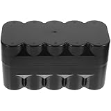 Uonlytech Kasten Film Aufbewahrungsbox Filmaufbewahrungskoffer Aufbewahrungsboxen Mit Deckel Filmaufbewahrungsbehälter Halter Für Filmdosen Vorratsbehälter Filmbehälter Fall Plastik Black