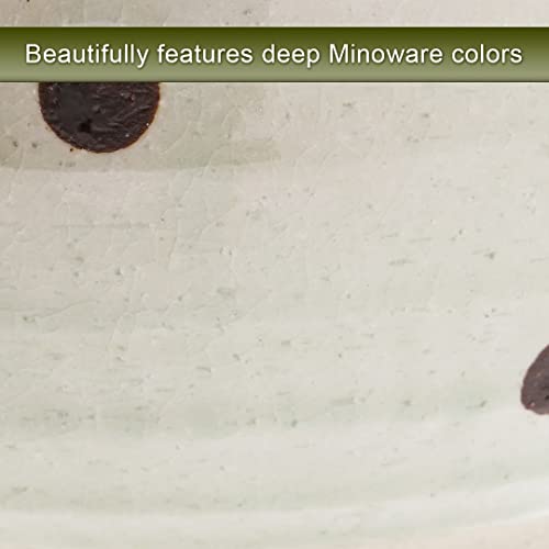 Tikusan Ceramic Ripple Ridge Mortar & Pestle (Suribachi & Surikogi) Set With Spout 7.1 Inches Made In Japan (White) #TOP5