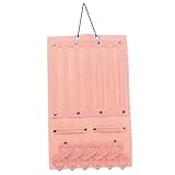 DECORNIJIA ヘアボウ収納オーガナイザー 壁掛け式フェルト製ヘッドドレスディスプレイ ホルダー 女子用 髪飾り整理 発表会 卒園式対応