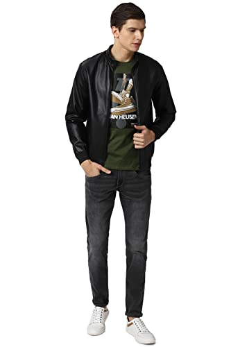 Image of Van Heusen Men's Cotton Slim Fit T-Shirt