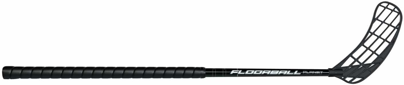 FBP School Floorball Stick, Straight Blade to Play from Left or Right, 75 cm - 95 cm Shaft Length