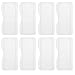 Baluue 100pcs Plastic Slide Storage Boxes for 35mm Microscope Slides, Individual Holders, Reusable and Premuim for Labs and Research