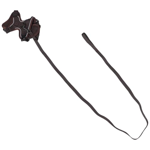 ORFOFE 犬用ハーネスとリーシュセット 調節可能 反射 子犬用ハーネス バックルとDリング付き ペット用 小動物 犬 トレーニング ウォーキング用