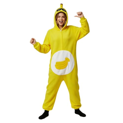 Mono de peluche unisex pijama de invierno dibujos animados y cosplay divertido