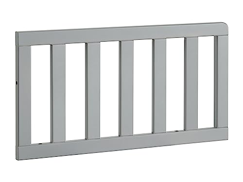 Image of Oxford Baby Emerson Crib to Toddler Bed Guard Rail Conversion Kit, Dove Gray, GreenGuard Gold Certified