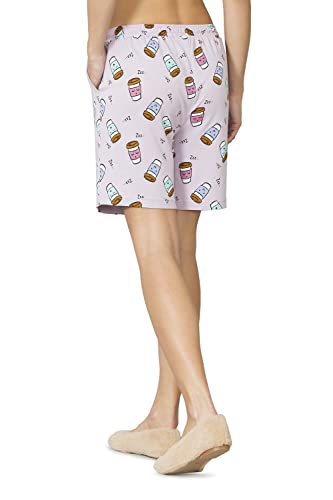 Image of Van Heusen Women's Lounge Allover Print Lounge Shorts - Modal Cotton - Functional Pocket, Superior Drape -Available in Pack of 1 & 2