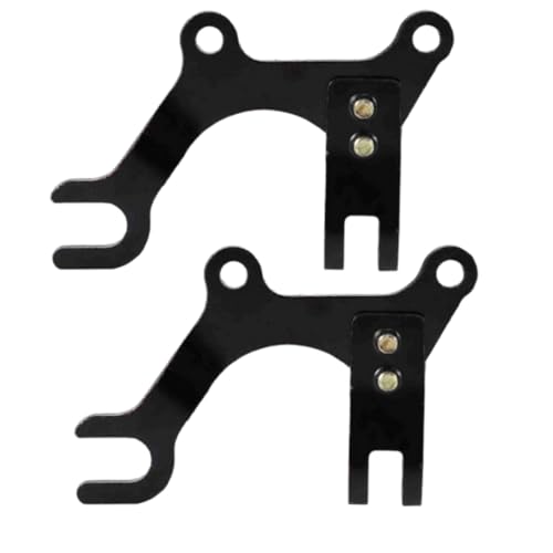 2PCS Bike Disc Brake Adapter Converter, Bike Disc Brake Bracket Converter Frame Adapter Disc Brake Conversion Mounts Parts