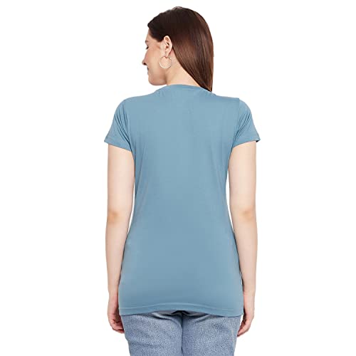 Image of Orewa Women by OKANE Women's Short Sleeve Printed Regular Fit T-Shirt