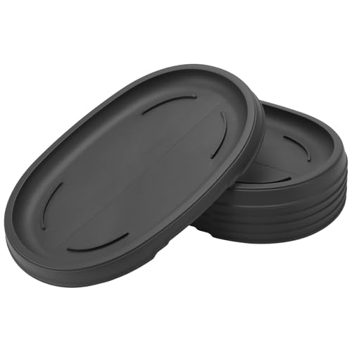 6 Pack Oval Bonsai Humidity Trays for Indoor & Outdoor