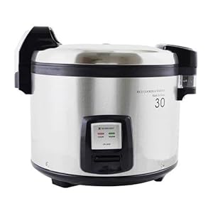 Thunder Group SEJ3201, Stainless Steel 30-Cup Rice Warmer, NSF/ETL CERTIFIED