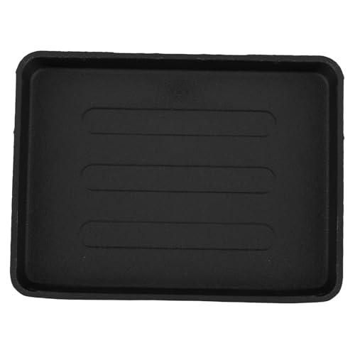 TOBBOMEY Plato Teppanyaki Grueso Plancha De Hierro Para Barbacoa Herramienta Para Asar Para Cocinar Al Aire Para Carne y Pescado