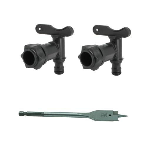 Robinet pour RÉCUPÉRATEUR d'eau X 2